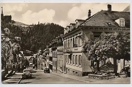 Triberg im Schwarzwald-Gasthof zur Krone gl1955 31.816