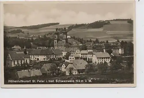 St. Peter i. bad. Schwarzwald gl1932 31.538