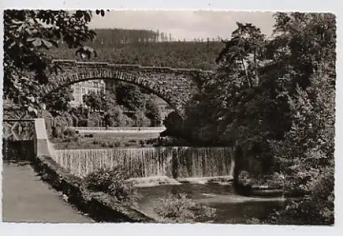 Pforzheim - Wasserfall Dill-Weißenstein gl1955 31.601