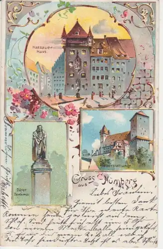 Nürnberg Nassauer Haus Kaiserstallung gl1900 71.939