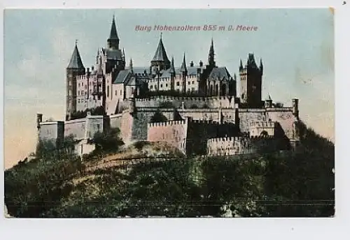 Burg Hohenzollern glca.1920 31.362