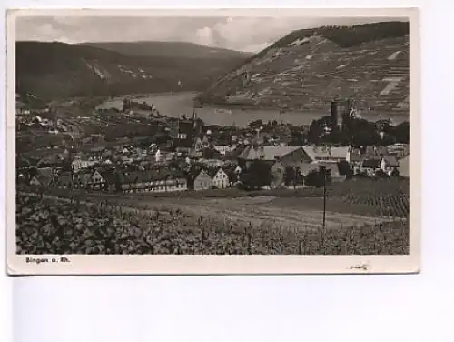 Bingen a.Rhein Teilansicht gl1954 18.139