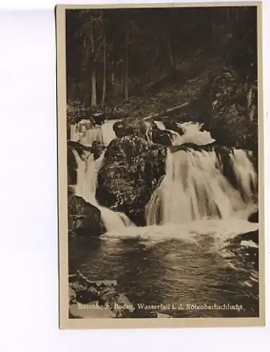 Rotenbach Wasserfall Rotenbachschlucht gl1933? 18.530