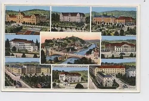 Tübingen Universitätskliniken Mehrbildkarte ngl 30.998