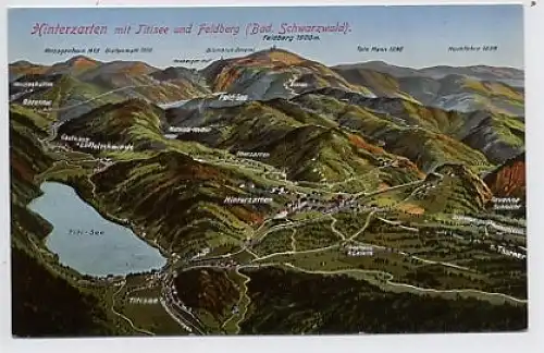 Hinterzarten Titisee Feldberg Panorama ngl 31.399