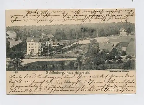 Schömberg - Neue Heilanstalt glca1900 31.711