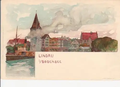 Lindau im Bodensee - Teilansicht ngl 72.063