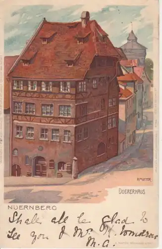 Nürnberg Dürer-Haus gl1902 71.965