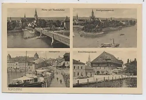 Konstanz a.B. - Teilansichten, Hafen… ngl 32.069