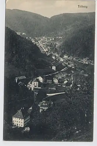 Triberg im Schwarzwald - Gesamtansicht gl1911 31.817