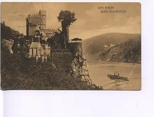 Burg Rheinstein a.Rhein gl1907 16.078