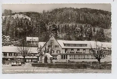 Höfen/Enz Hotel Ochsen im Schnee Foto gl1966 30.934