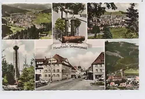 Neustadt Schwarzwald 6 Ansichten gl1965 30.757