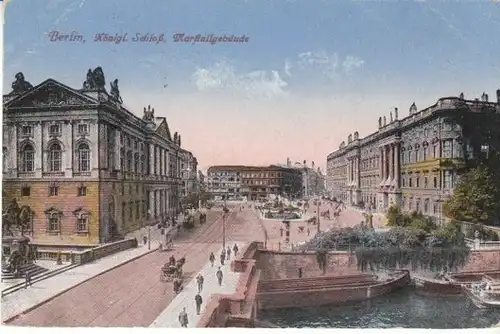 Berlin Königl.Schloß Marstallgebäude gl1916 B4652