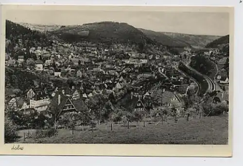 Calw Gesamtansicht Fotokarte gl1939 31.009