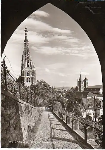 Esslingen a.N. Blick auf Frauenkirche ngl B1.619