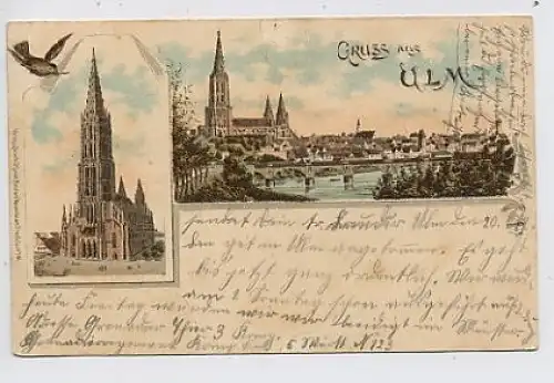 Ulm Münster Gesamtansicht gl1900 31.276
