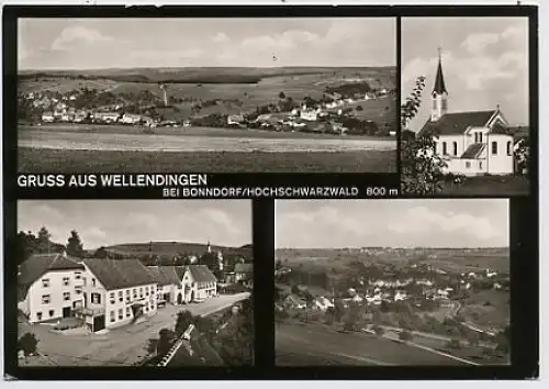 Gruß aus Wellendingen. Hochschwarzwald ngl 32.034