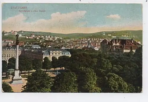 Stuttgart Schloßplatz Schlösser gl19 40.161