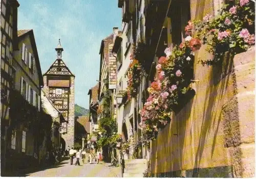Riquewihr Straßenbild ngl 28.261
