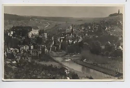 Tübingen von der Lichtenberger Höhe aus gl1927 30.997