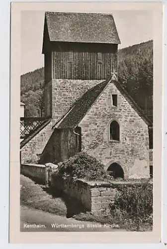 Kentheim-Württemberg älteste Kirche gl1953 32.128