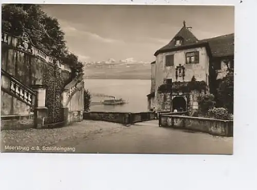 Meersburg Bodensee Schloßeingang ngl 13.692