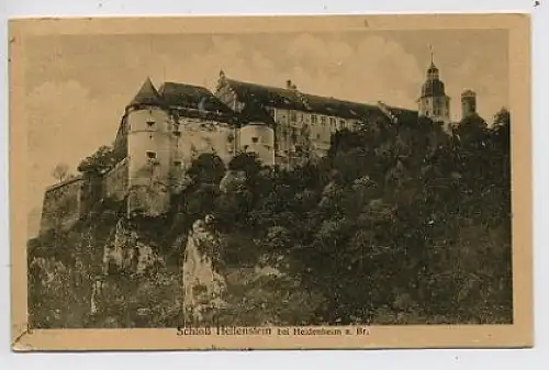 Heidenheim Schloss Hellenstein gl1921 31.408