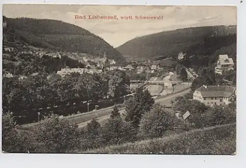 Bad Liebenzell Totalansicht gl1912 31.049