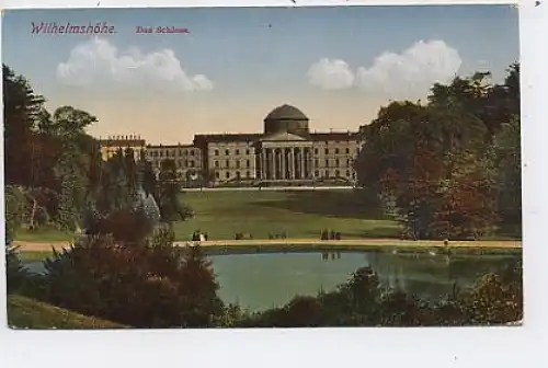 Wilhelmshöhe Das Schloss feldpgl1918 41.033