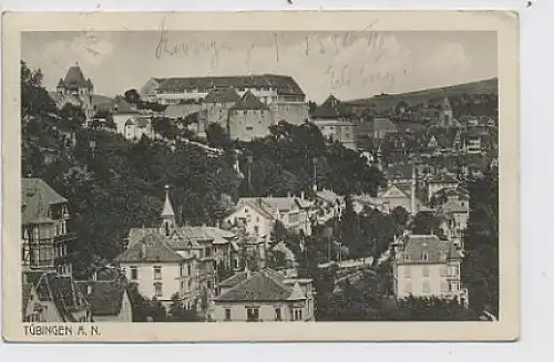 Tübingen am Neckar - Teilansicht gl1920 31.990