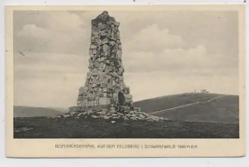 Feldberg Bismarckdenkmal gl1913 36.400