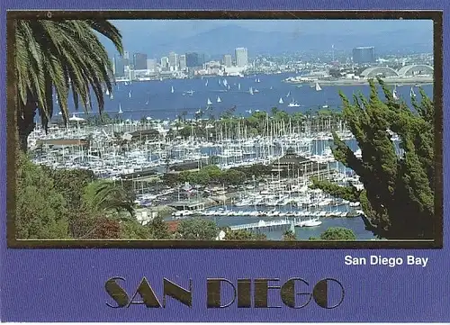 San Diego Beach from point Loma gl1992 C0598