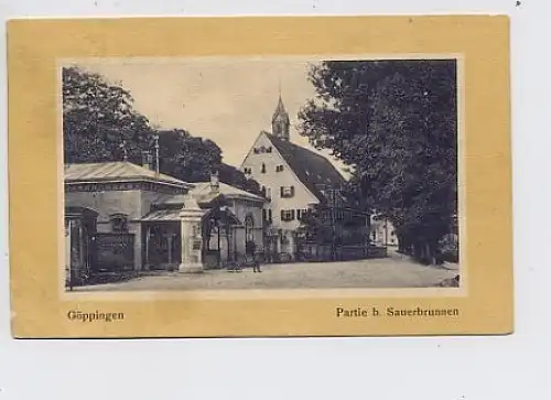 Göppingen - Partie b. Sauerbrunnen gl1925 31.139