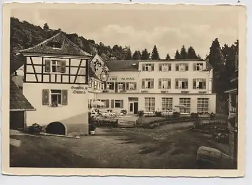 Badenweiler/Schwarzwald - Hotel "Zur Sonne" ngl 32.000