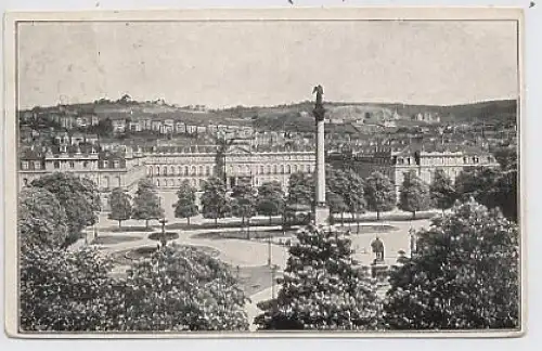 Stuttgart Schlossplatz gl1907 36.471