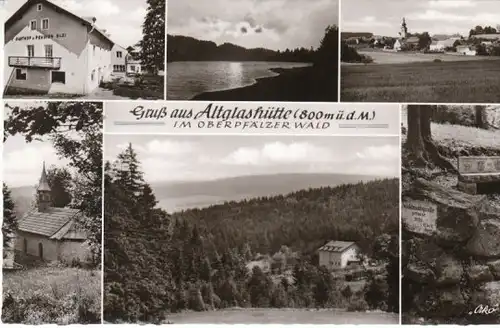 Altglashütte Oberpfälzer Wald Gasthof Blei ngl B4235
