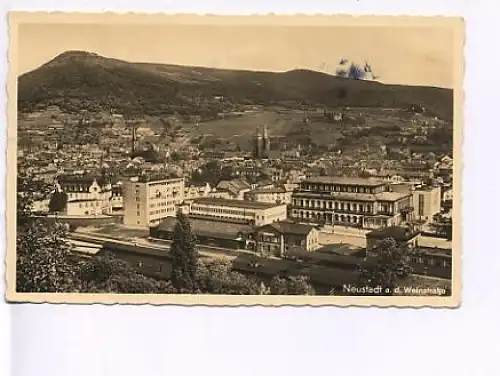 Neustadt a.d.Weinstraße Bahnhof feldpgl1941 17.676