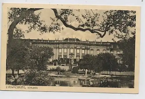 Ludwigsburg Schloss gl1914 31.358