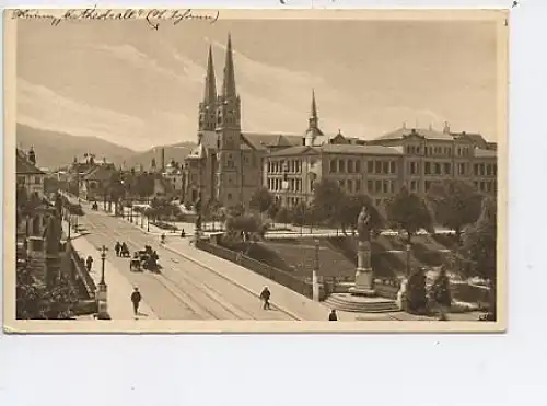 Freiburg i.B. Partie Dreisam Kaiserbrücke ngl 39.909