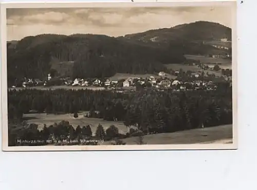 Hinterzarten Gesamtansicht Fotokarte ngl 39.919