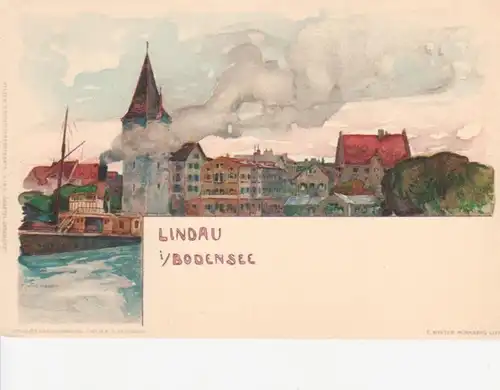 Lindau im Bodensee - Teilansicht ngl 72.046