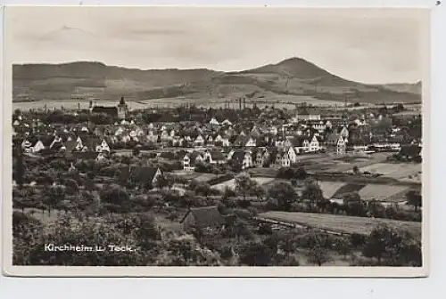 Kirchheim u. Teck Gesamtansicht Foto gl1935 31.475