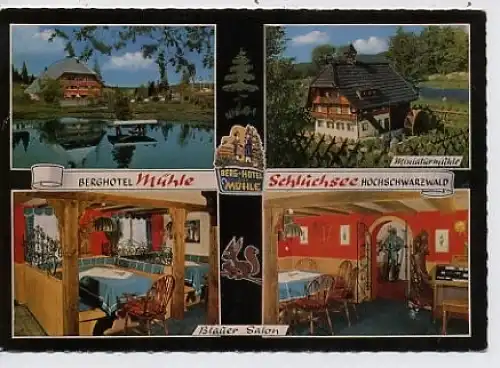 Berghotel Mühle am Schluchsee. Hochschw. ngl 35.662