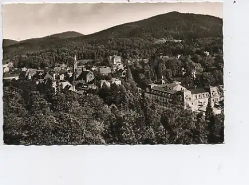 Badenweiler Gesamtansicht Fotokarte gl1951 14.044