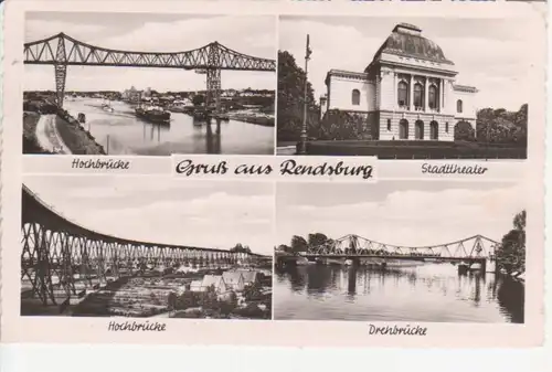 Rendsburg Mehrbildkarte gl1959 13.805