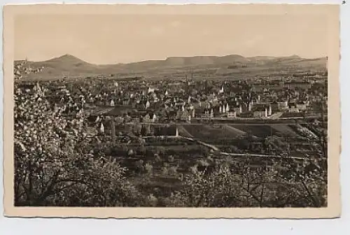 Kirchheim/Teck Stadtpanorama Hohenneuffen ngl 31.477