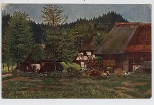 Einsames Gehöft gl1918 36.357