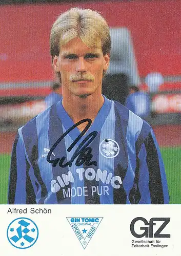 Fußball Stuttgarter Kickers Alfred Schön 112.698