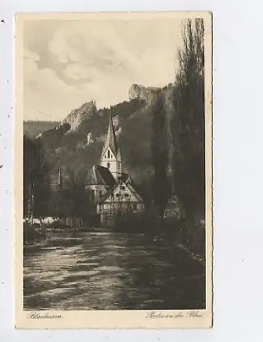 Blaubeuren Kirche an der Blau ngl 40.213